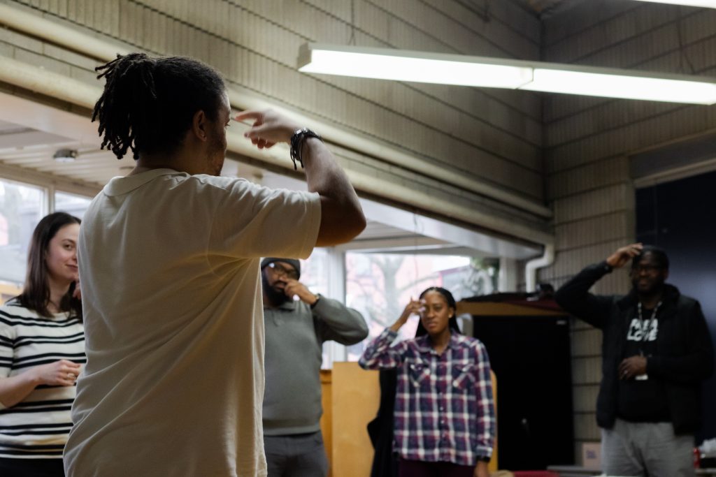 Street Checks Decoded Workshop participants engaged in scenario-based, experiential learning activities.