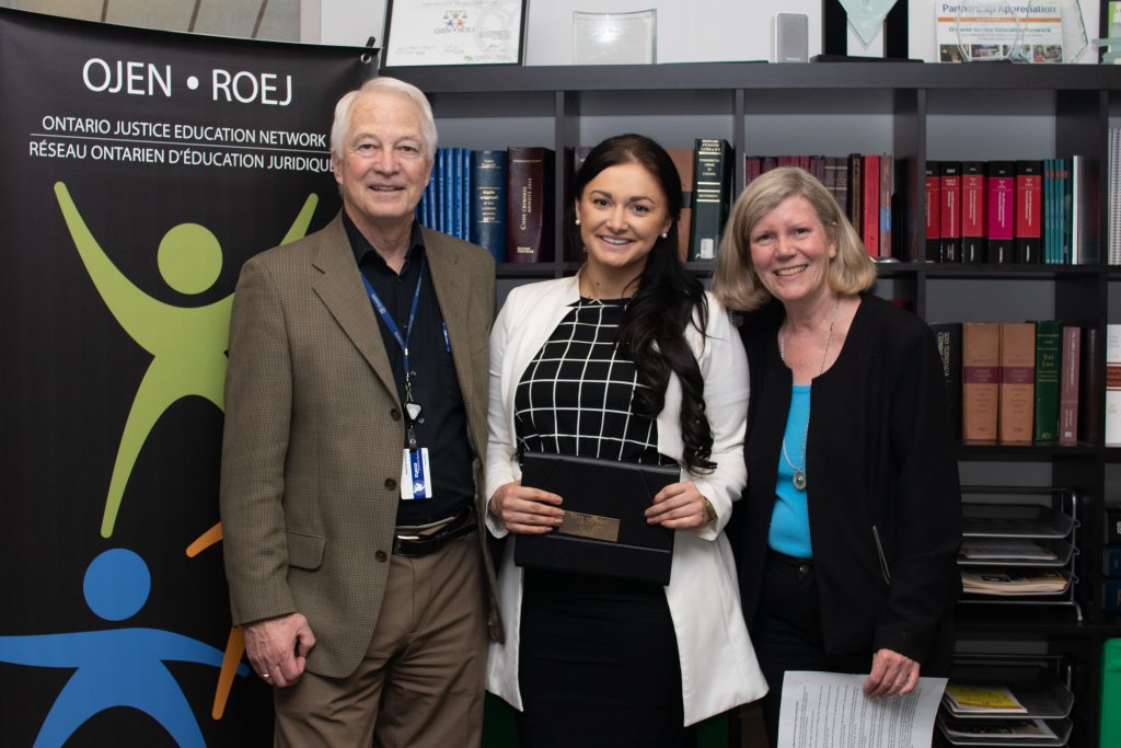 Ted Herbert, Rebecca Strain, and Jan Haskings-Winner